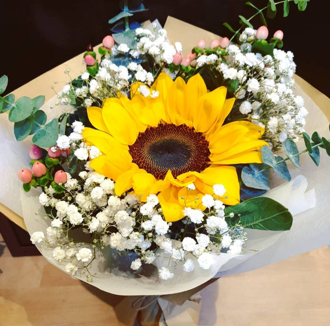 Single Sunflower Bouquet